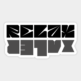 RELAX Sticker